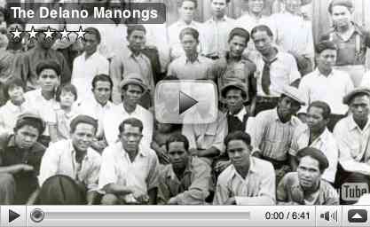 Video grab group shot from film The Delano Manongs