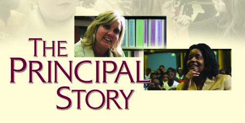 Principal Story logo with two women