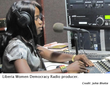 Liberia radio producer